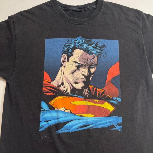 Vintage 2006 Superman by Jim Lee Shirt - Picture 1 of 2